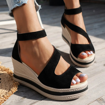 Orthopedic Wedge Sandals 1
