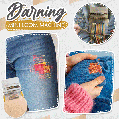 Darning Mini Wooden Loom Machine 1