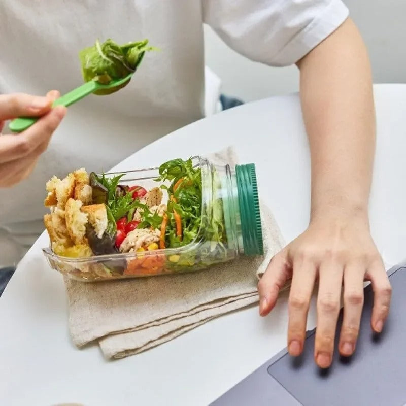 Side-Opening Salad Jar 1