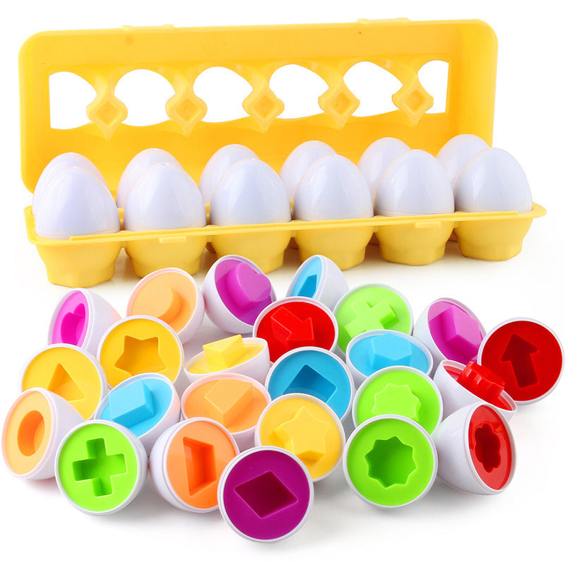 Baby Learning Color & Shapes Matching Egg Toy 1