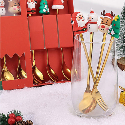 Christmas Cutlery Set-6PCS 1