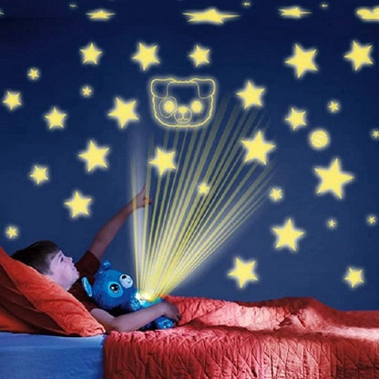 Stuffed Animal With Light Projector 1