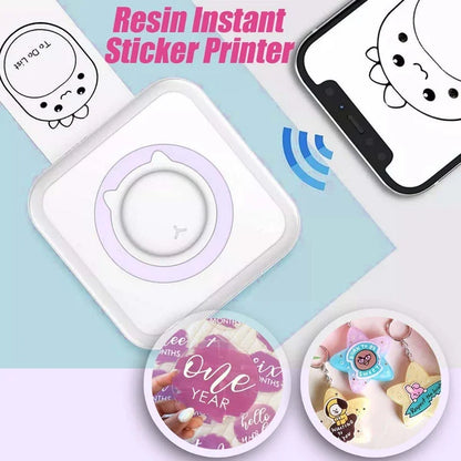 Mini Instant Sticker Printer 1