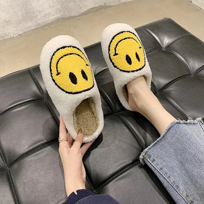 Smiley Face Slippers 1