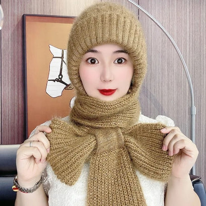 Integrated Ear Protection Windproof Cap Scarf 1