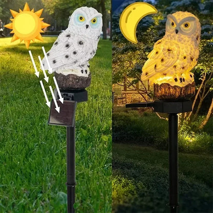 Waterproof Solar Owl Light 1