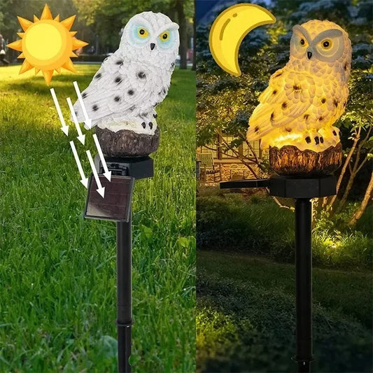 Waterproof Solar Owl Light 1