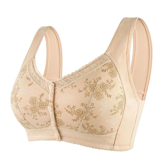 Cotton Front Closure Bra 1