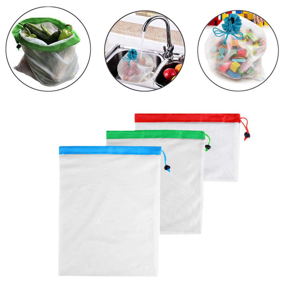 Reusable Mesh Fresh Produce Bags 1