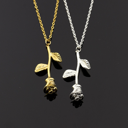 Rose Flower Necklace 1