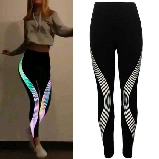 Rainbow Reflective Leggings 1