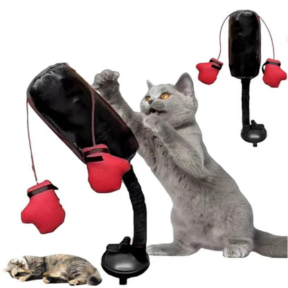 Interactive Cat Punching Bag Toy 1