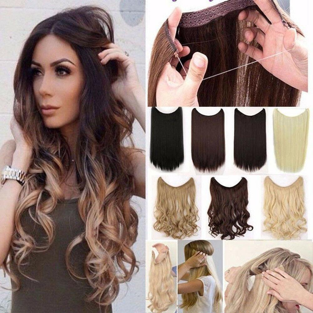 Invisible Halo Hair Extensions 1