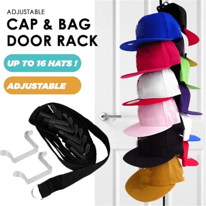 Adjustable Cap & Bag Door Rack 1