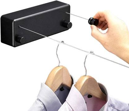 Telescopic Stainless String Invisible Clothesline 1