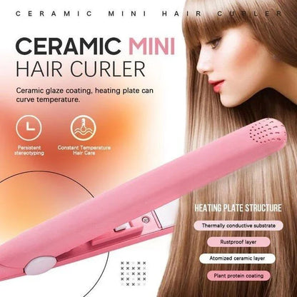Ceramic Flat Iron Mini Hair Straightener 1