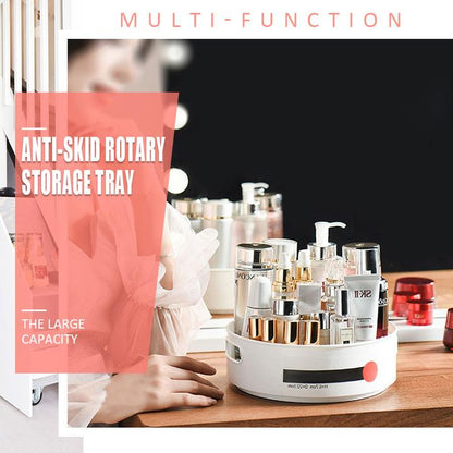Multi-Function Anti-Skid Rotary Storage Tray 1