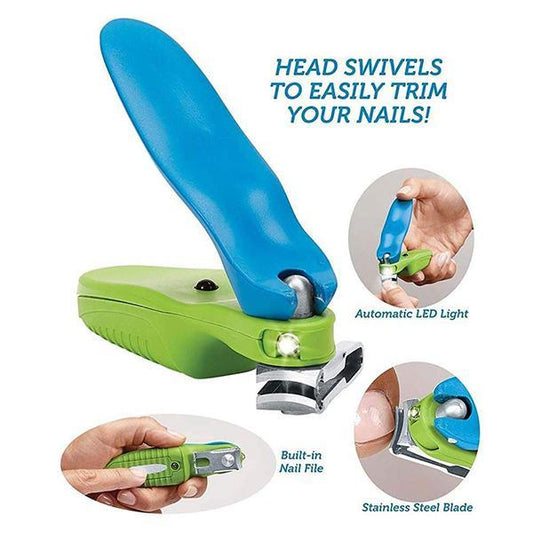 Automatic LED Light Nail Clipper 1