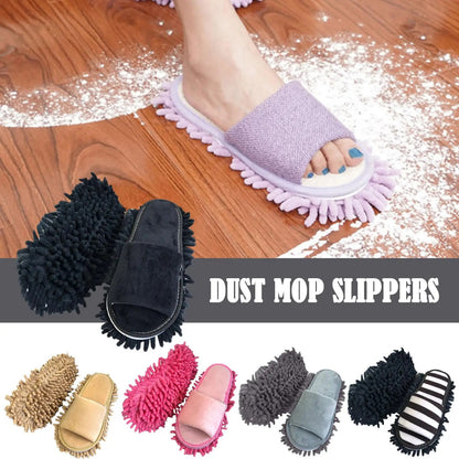 Microfiber Mop Cleaning Slippers – Hands-Free Floor Cleaning Shoes 1