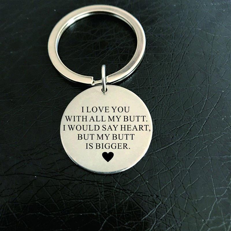 Funny Love Quote Keychain 1