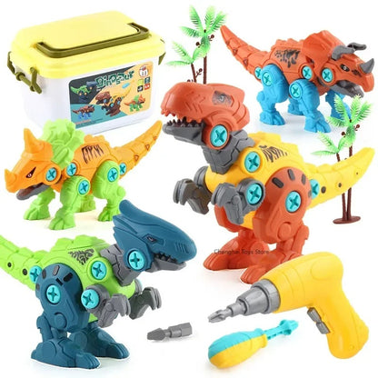 Build & Play Dinosaur Construction Toy Set 1