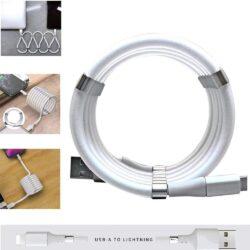 Retractable Fast Charging Magnetic Data Cable 1