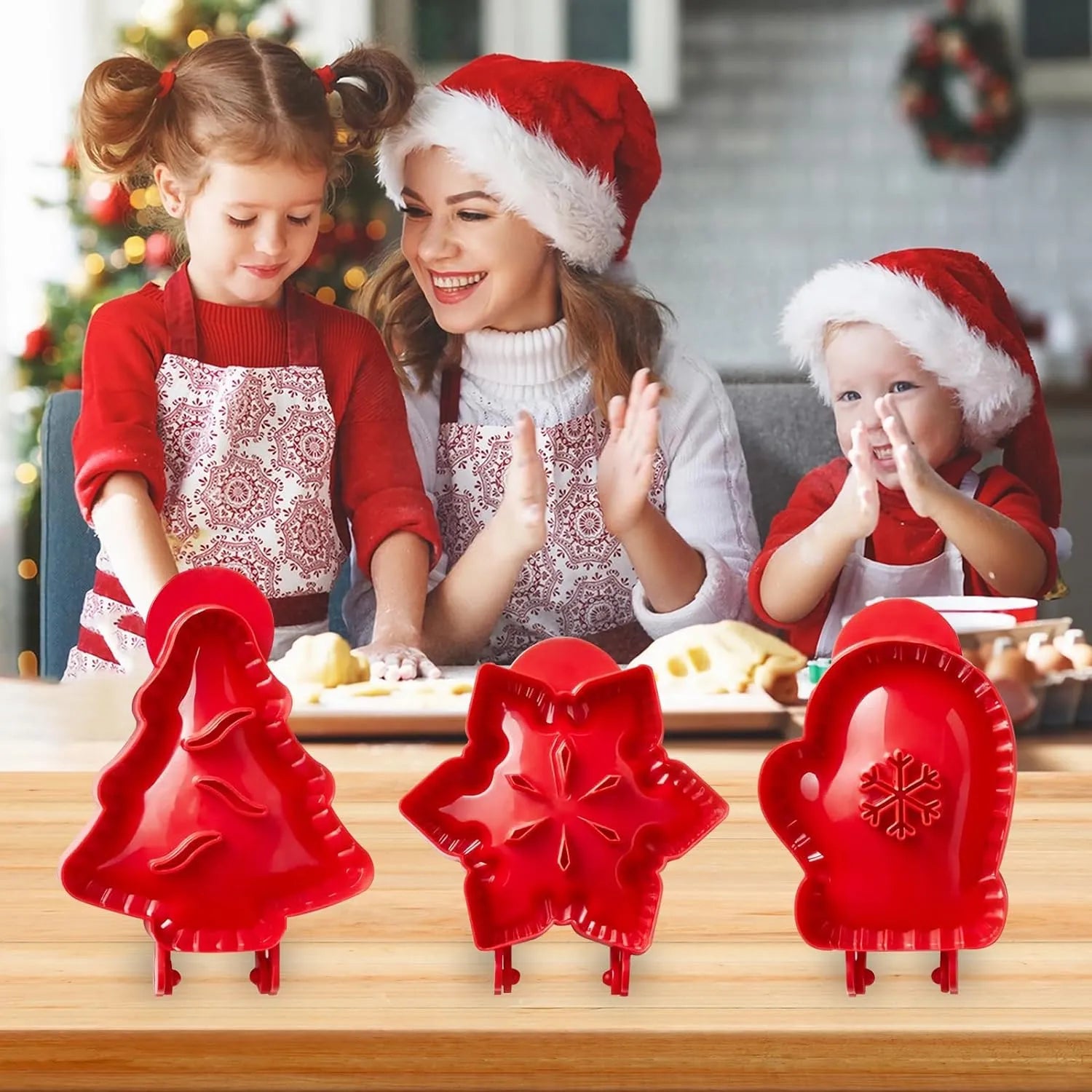 Christmas Hand Pie Molds 1