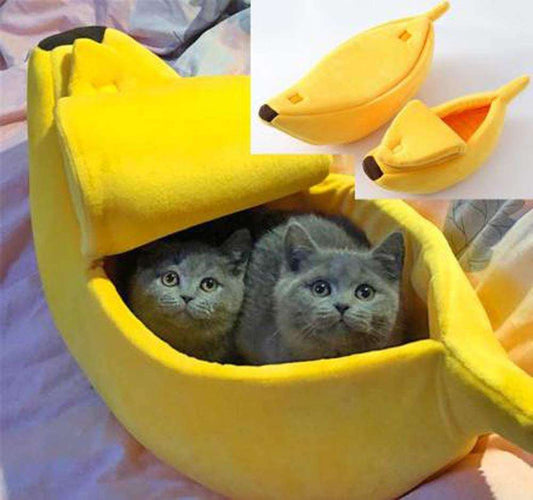 Banana Cat Bed 1