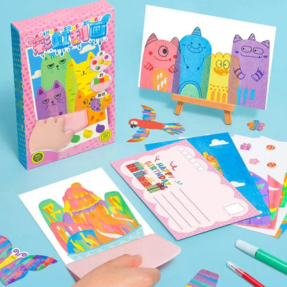 Children's Fun Book Doodle Scratch Toy 1