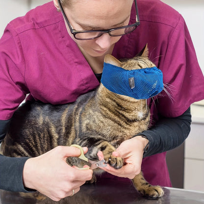 Calming Grooming Muzzle for Cats 1