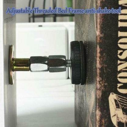 Adjustable Threaded Bed Frame anti-shake tool 1