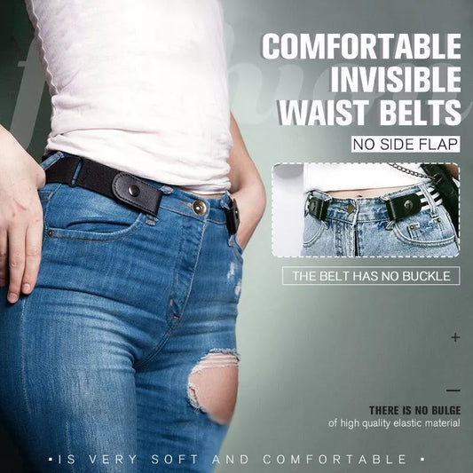 Buckle-free Invisible Elastic Waist Belts 1