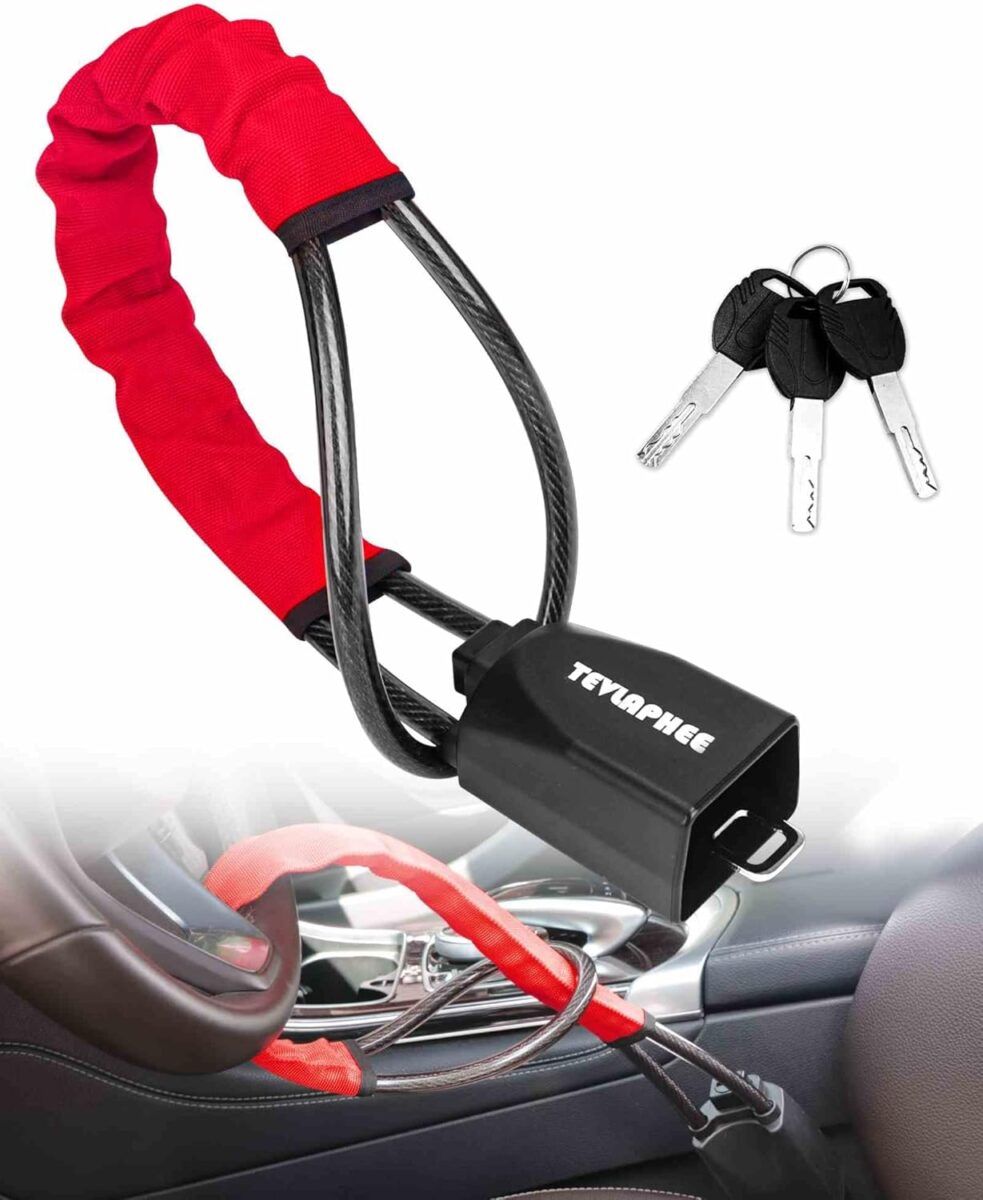 Tevlaphee Steering Wheel Lock 1