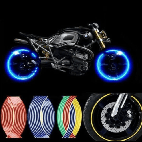 Reflective Sticker On Wheel Hub (16PCS) 1