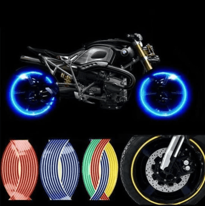 Reflective Sticker On Wheel Hub (16PCS) 1