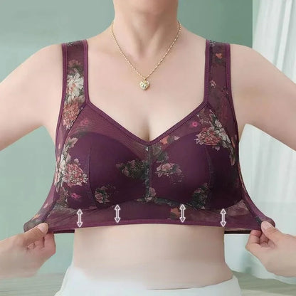 Ice Silk Lace Cooling Comfort Bra 1