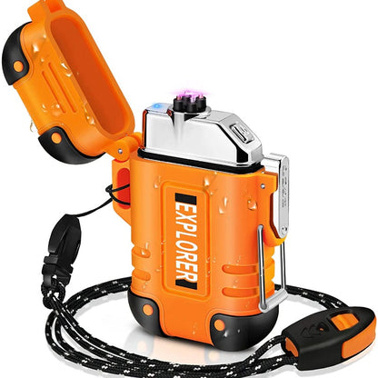 Electric Plasma Waterproof Rechargeable Dual Arc Lighter 1