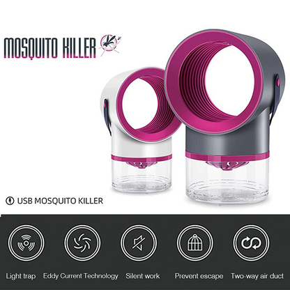 USB Electric Mosquito Killer Lamp Photocatalysis Mute Home LED Insect Trap 1