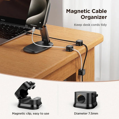 Easy Magnetic Clips Cables Organizer 1
