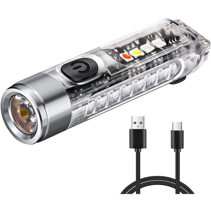 Rechargeable Mini Powerful Keychain Flashlight 1