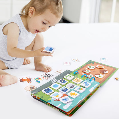 Montessori Busy Book for Kids 1