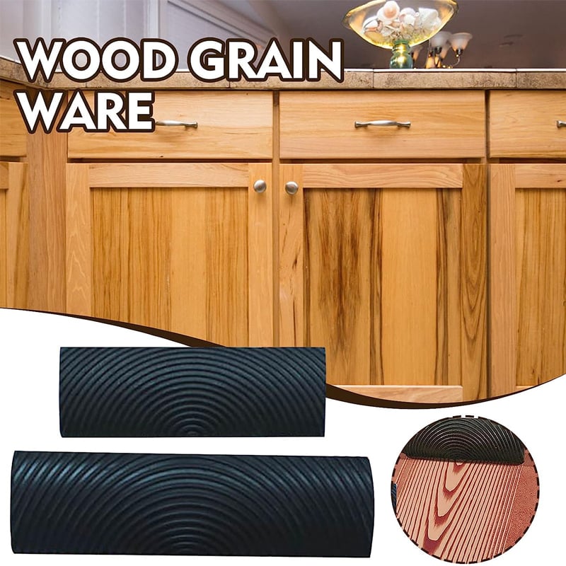 DIY Natural Woodgrain Paint Roller 1