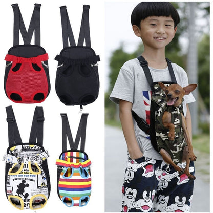 Pet Carrier Dog Front Chest Backpack 1