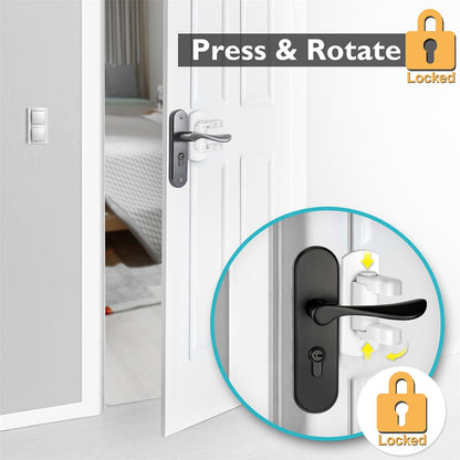 Baby Safety Door Lever Lock (4pcs) 1