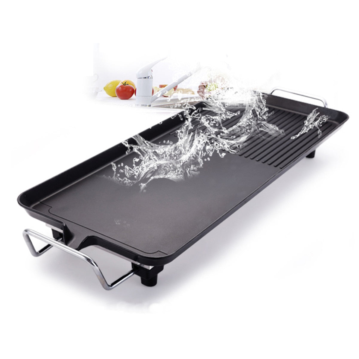 ELECTRIC INDOOR BARBEQUE GRILL PAN 1