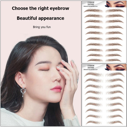 Eyebrow Tattoo Stickers 1