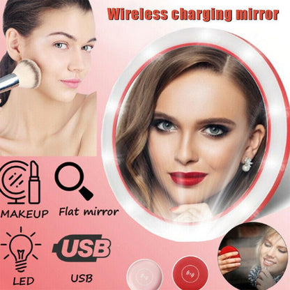 WIRELESS CHARGING LED MAKEUP MIRROR 1