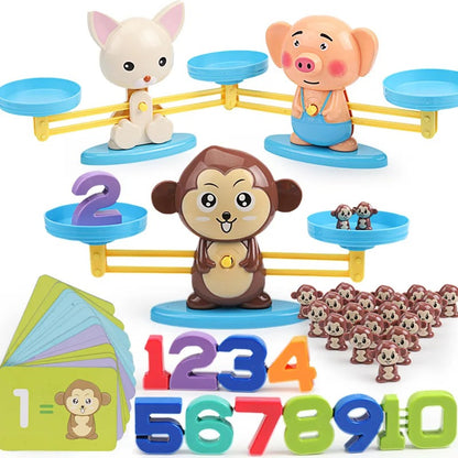 Animal Balance Math Learning Toy Set 1