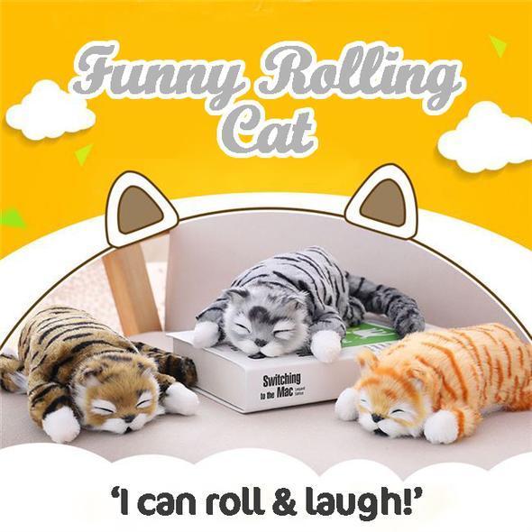 Funny Rolling Cat 1