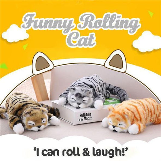 Funny Rolling Cat 1